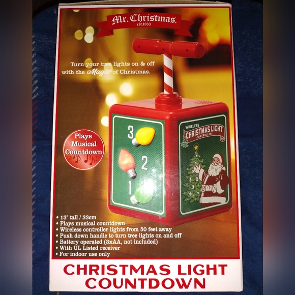 Mr. Christmas WIRELESS LIGHT COUNTDOWN - Picture 2 of 4